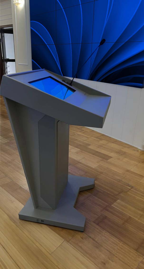 Монтаж видеостены — Дворец языков